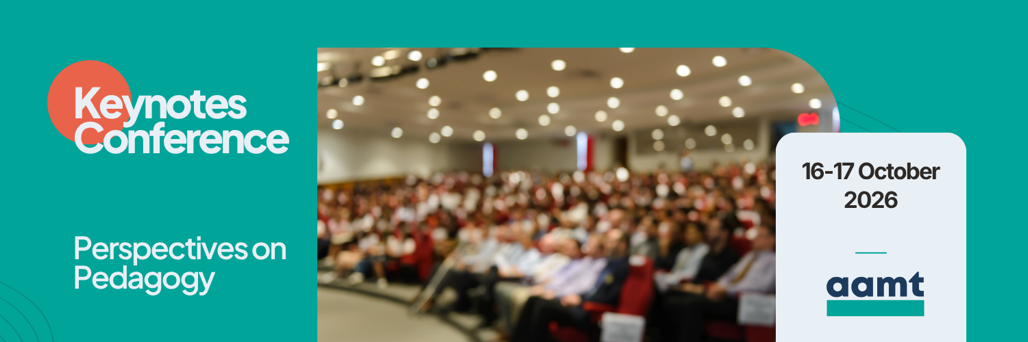 AAMT Keynotes Conference 2026 &mdash; Perspectives on Pedagogy, 16&ndash;17 October 2026
